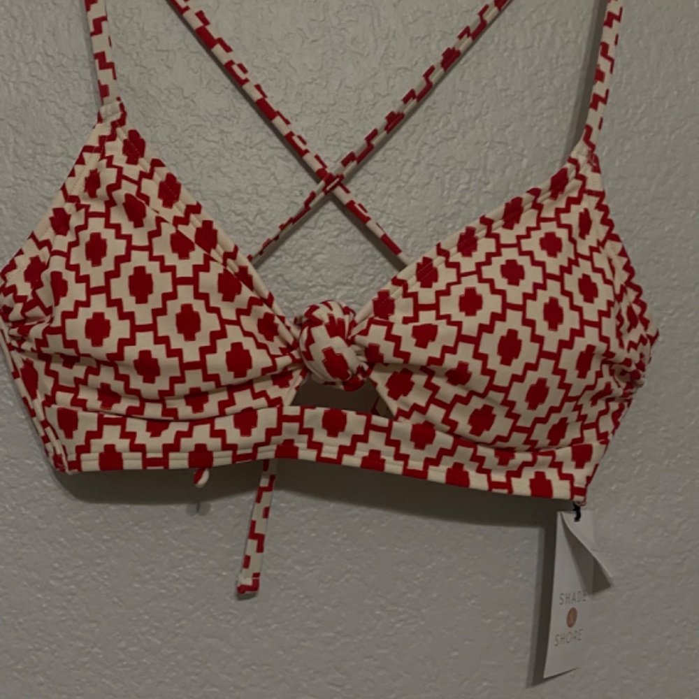 SHADE &  SHORE  BIKINI TOP 34B - Picture 2 of 5